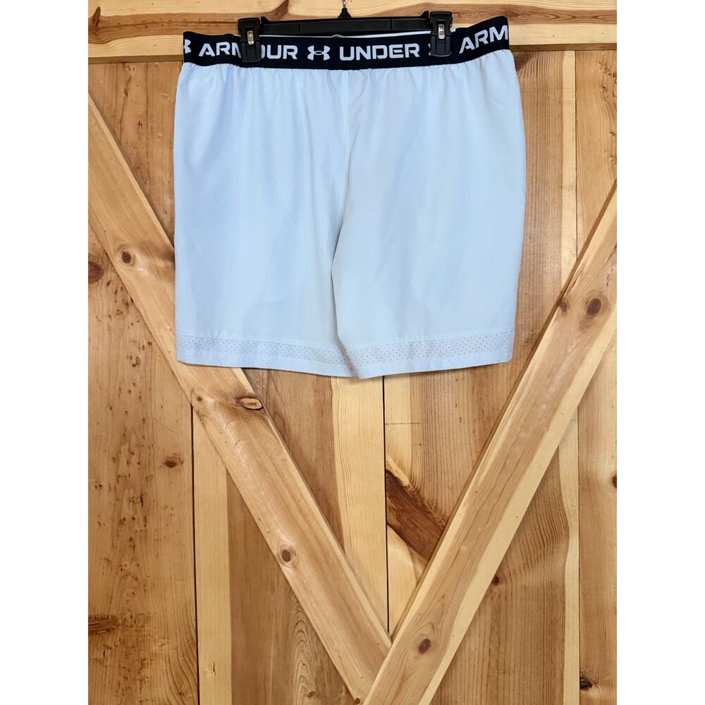 Under Armour Men’s XL Shorts Grey Fitted Performance Vanish Woven 6 in Pockets